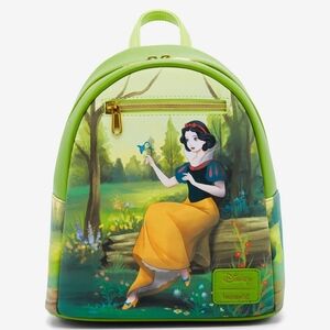 Loungefly Disney Snow White And The Seven Dwarfs Animals Mini Backpack NWT